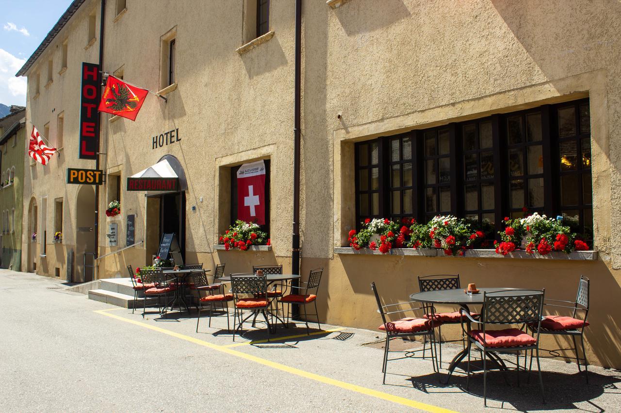 Hotel Restaurant Post Simplon Dorf Zewnętrze zdjęcie